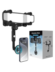 Soporte Magnético para Teléfono en Espejo Retrovisor JDHDL