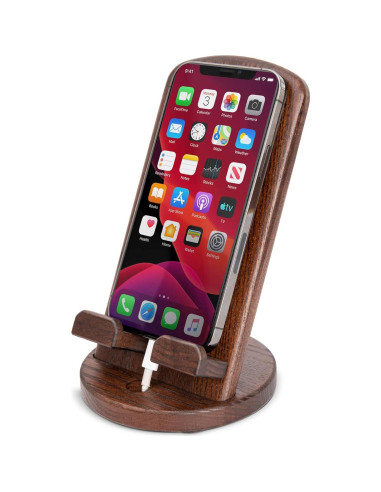 Estación de Carga y Organizador de Madera TESLYAR