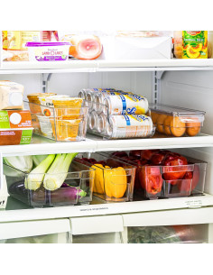 Organizadores de Refrigerador Sorbus 6 Piezas Apilables BPA Free 2