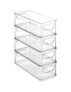 Juego de 8 Contenedores Organizadores Apilables Seseno 10L 2