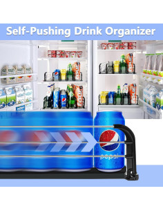 Organizador de Bebidas Yedyoi para Nevera 25 Latas 38x38 cm 2