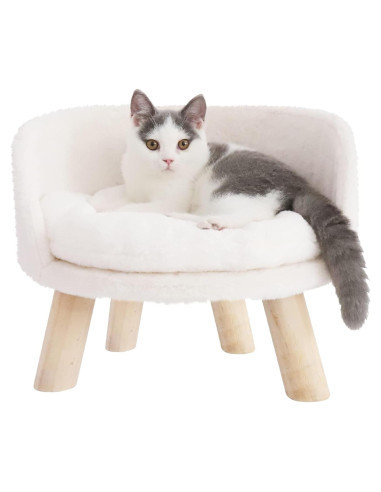 Cama Elevada BingoPaw para Mascotas Redonda 33 cm