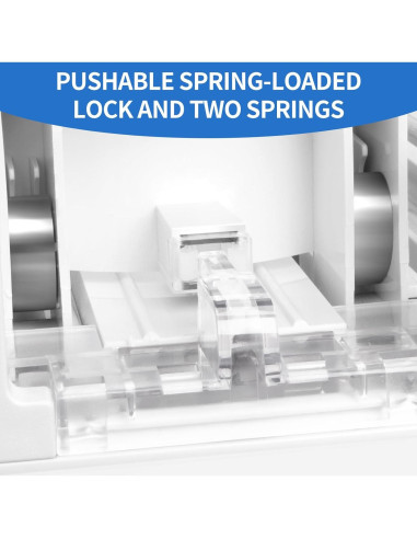 Organizador de Bebidas UPOWY para Nevera 25 Latas 5 Filas