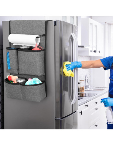 Organizador de Mini Nevera Rexmica Gris 149,86x30,48 cm