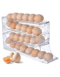 Organizador de Huevos Automático ERAGIP 30 Huevos Transparente