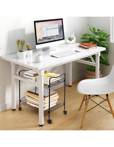 Carro de Utilidad Rodante Cididu 2 Niveles Negro 42.9x30.5x49.5 cm