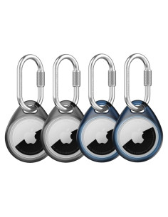 Soporte UNBREAKcable para Apple AirTag - Paquete de 4 - Funda TPU