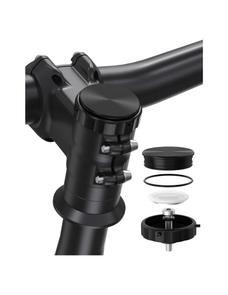 Soporte Oculto para AirTag Bicicleta Supmega IP67 Negro