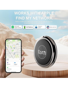 Par de rastreadores Bluetooth Apple AirTag negro 2 unidades 2