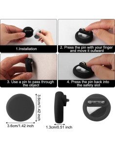 4 Fundas de Silicona para AirTag - PEUTIER, Colores Variados 2