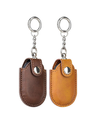 Funda de Cuero Foluu para Samsung Galaxy SmartTag2 2023