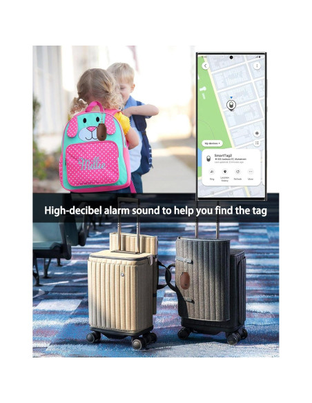 Funda de Cuero Foluu para Samsung Galaxy SmartTag2 2023