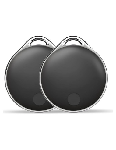 Localizador Bluetooth LINKSTYLE NIJITAG 2-Pack Gris Carbón