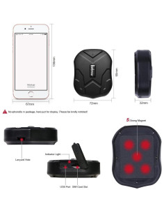 Rastreador GPS 4G Winnes TK905B Magnético Impermeable 2