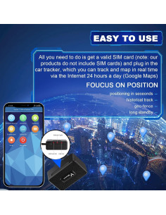 Localizador GPS Magnético Mini Zeerkeer TK913 Antirrobo 2