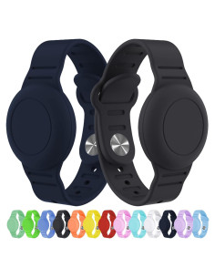 Paquete de 2 pulseras impermeables KAHADI para AirTag