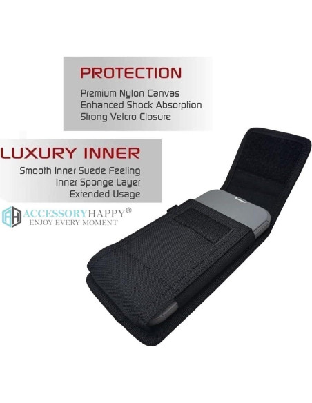 Soporte de teléfono nylon rotativo AccessoryHappy AH - Universal