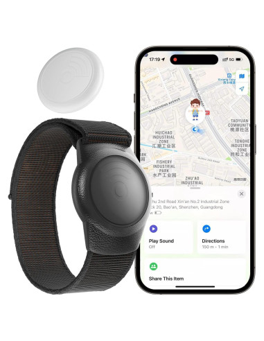 Rastreador GPS HONGTOP para Niños y Ancianos Impermeable