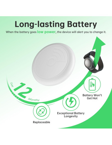 Rastreador GPS HONGTOP para Niños y Ancianos Impermeable