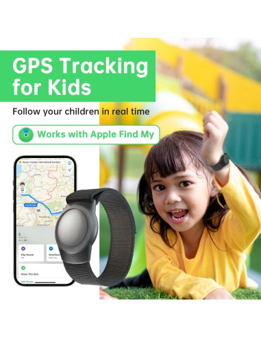 Rastreador GPS HONGTOP para Niños y Ancianos Impermeable