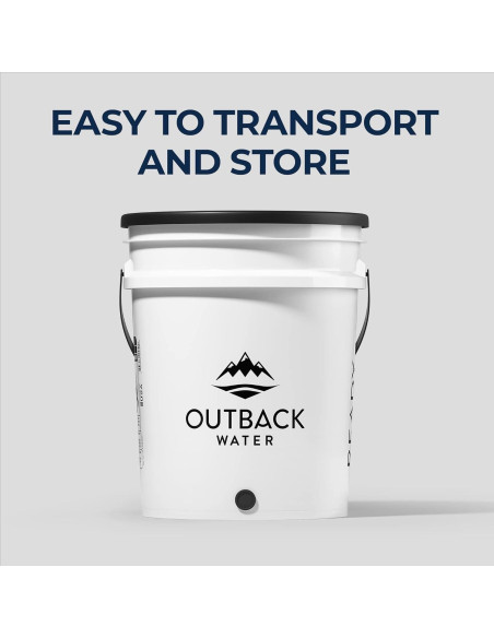 Filtro de Agua de Emergencia Outback - 24 Galones/Día