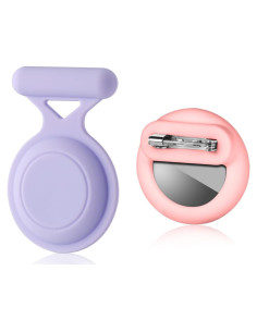 2 Fundas de Silicona para AirTag NQEUEPN Impermeables