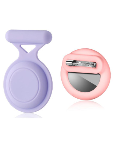 2 Fundas de Silicona para AirTag NQEUEPN Impermeables