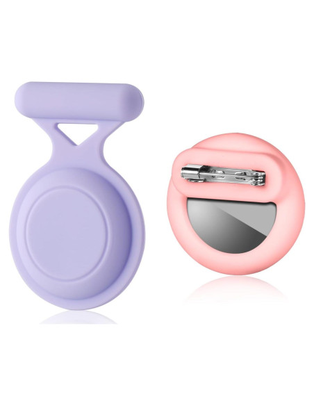 2 Fundas de Silicona para AirTag NQEUEPN Impermeables