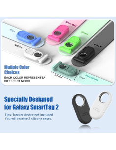 Funda Protectora Silicona Samsung Galaxy SmartTag2 2Pcs 2