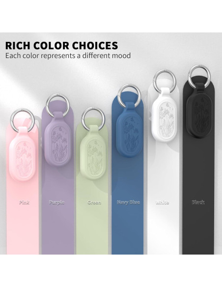 Funda impermeable TUDIOW para Samsung Galaxy SmartTag2 - 2 unidades