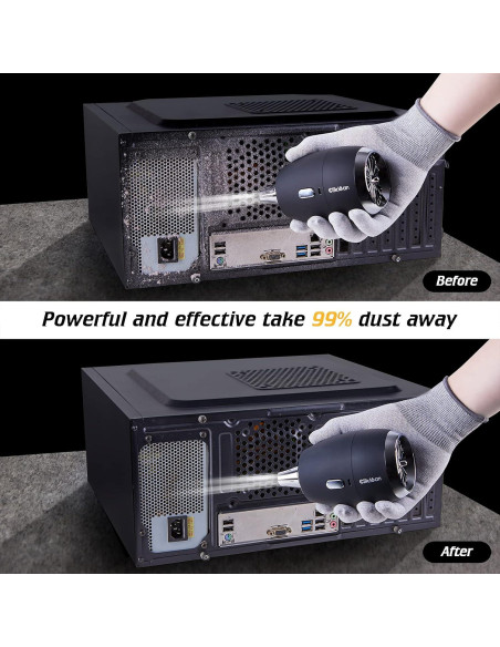 Soplador de Aire Inalámbrico Lazy Tribe AD-380 80000RPM