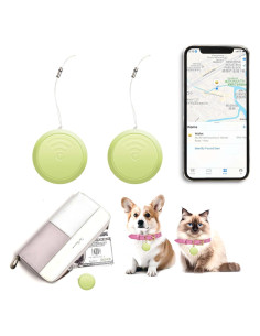 Rastreadores Bluetooth Xisiciao 2 Pcs Verde GPS Find My