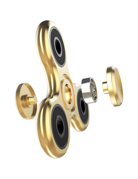 Fidget Spinner ATESSON Antiestrés Metal 12.7cm para Niños