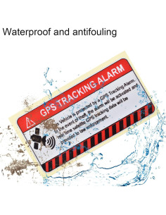 10 Etiquetas de Seguimiento GPS Zoyiancy Antirrobo 5x10cm 2
