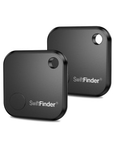 Localizador Bluetooth SwiftFinder ST02 - Paquete de 2, Resistente al Agua, Alcance 91.44m