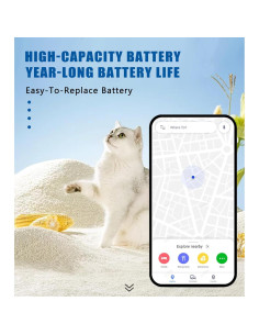 Rastreador GPS Portátil Sin Cuota Mensual - F3 Blanco 2