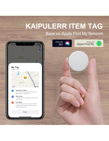 Buscador de Llaves Kaipulerr Bluetooth iOS Impermeable