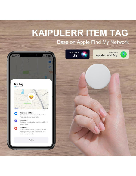 Buscador de Llaves Kaipulerr Bluetooth iOS Impermeable Buscador de Llaves Kaipulerr Bluetooth iOS Impermeable