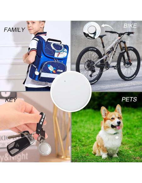 Buscador de Llaves Kaipulerr Bluetooth iOS Impermeable Buscador de Llaves Kaipulerr Bluetooth iOS Impermeable