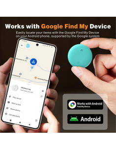 Etiqueta de Aire Bluetooth Reyke HB15 para Android Azul 2