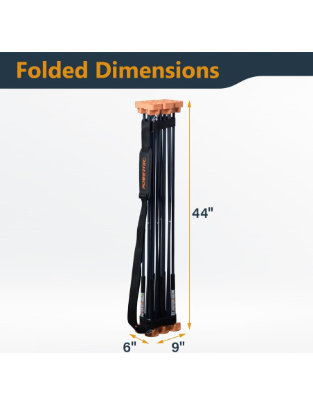 Banco de Trabajo PORTÁTIL POWERTEC 2x4ft Plegable 1134kg