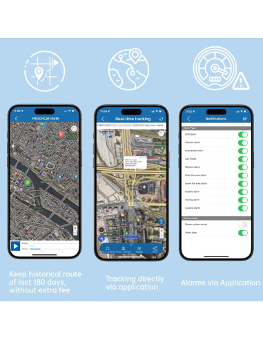 Localizador GPS Mini 4G Winnes Rastreador Vehicular Magnético