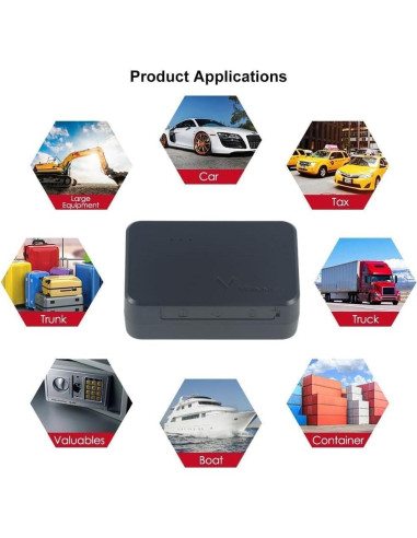 Localizador GPS Mini 4G Winnes Rastreador Vehicular Magnético