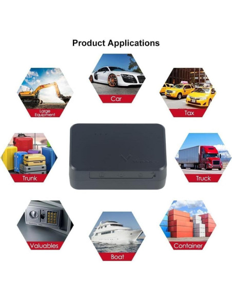 Localizador GPS Mini 4G Winnes Rastreador Vehicular Magnético