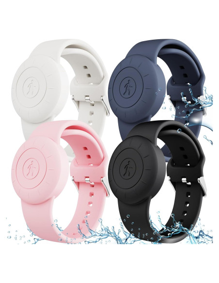 Pulsera Impermeable para Niños Apple AirTag 4 Colores Pulsera Impermeable para Niños Apple AirTag 4 Colores