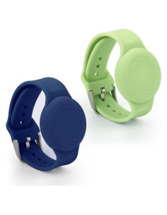 2 Pulseras de Silicona para Niños SAVITA Ajustables GPS