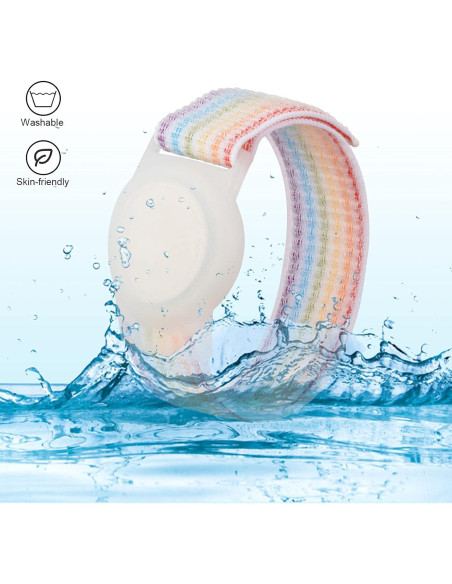 Pulsera Ajustable para Niños Qonuiy con Funda AirTag Pulsera Ajustable para Niños Qonuiy con Funda AirTag