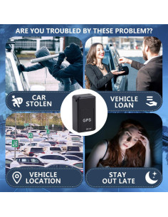 Rastreador GPS Magnético Mini KDNRHE para Vehículos - Localización en Tiempo Real 2