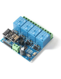 Módulo Relé WiFi 4 Canales 5V JESSINIE Control APP 2