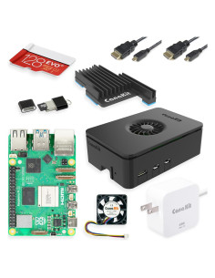 Kit de Inicio CanaKit Raspberry Pi 5 16GB con 128GB SD